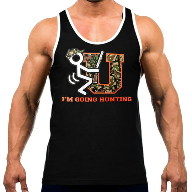 Mens GOING HUNTING Tank Top Mens GOING HUNTING Tank Top